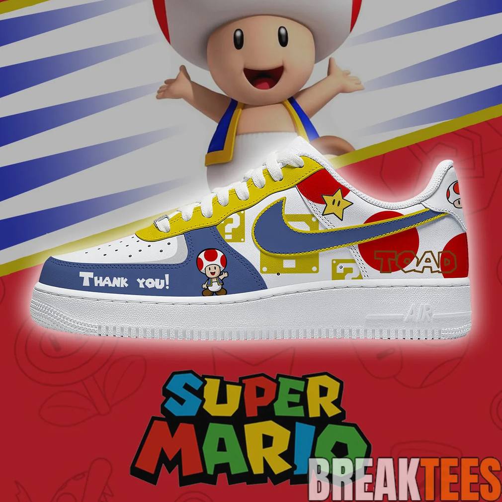 Super Mario Toad Special Edition AF1 Sneaker