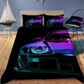 Super Car Retro Bedding Set (Duvet Cover & Pillow Shams)