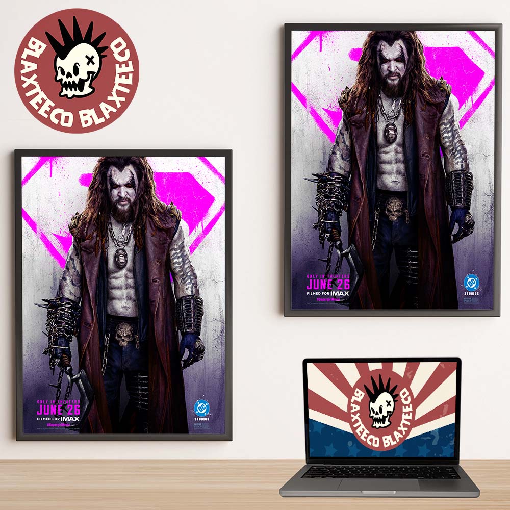 Supergirl Movie Lobo Character Poster Canvas For Home Decor