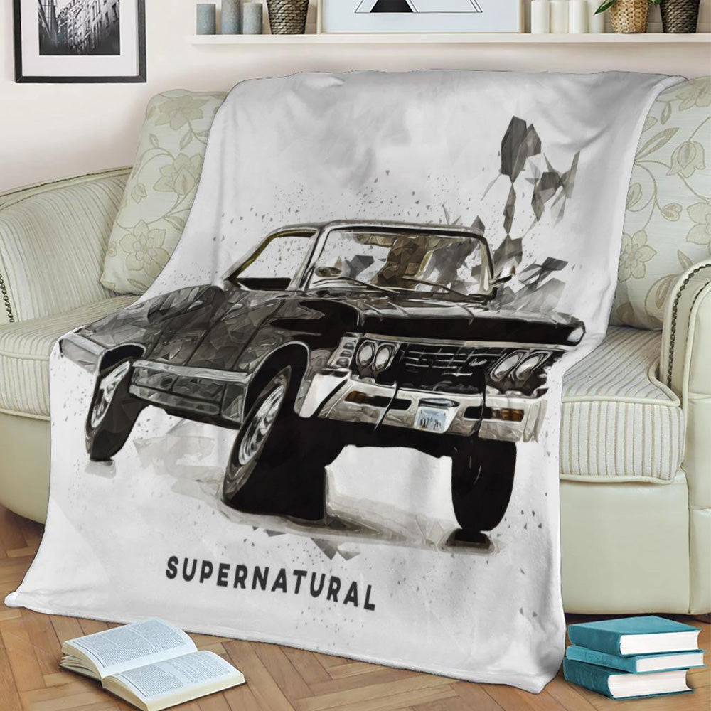 Supernatural Fleece Throw Blanket