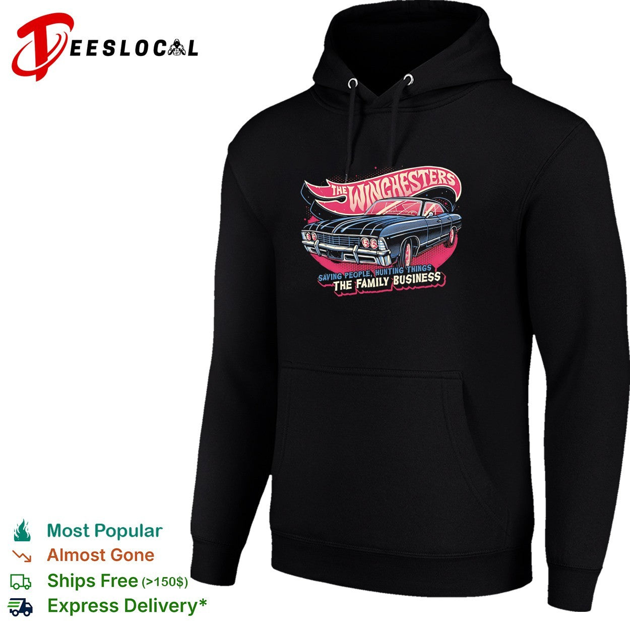 Supernatural The Winghesters Saving People Hunting Things The Family Business shirt