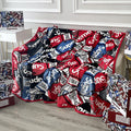Colorful sup throw blanket 483#