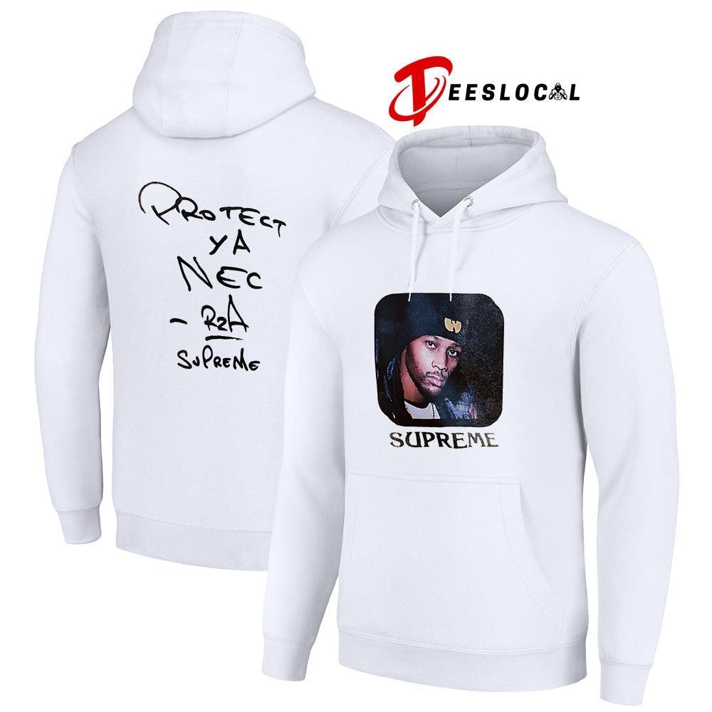 Supreme x Wu Tang Clan RZA protect ya nec graphic shirt