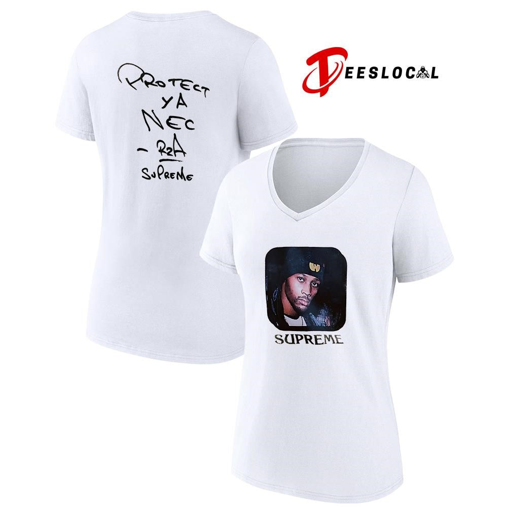 Supreme x Wu Tang Clan RZA protect ya nec graphic shirt
