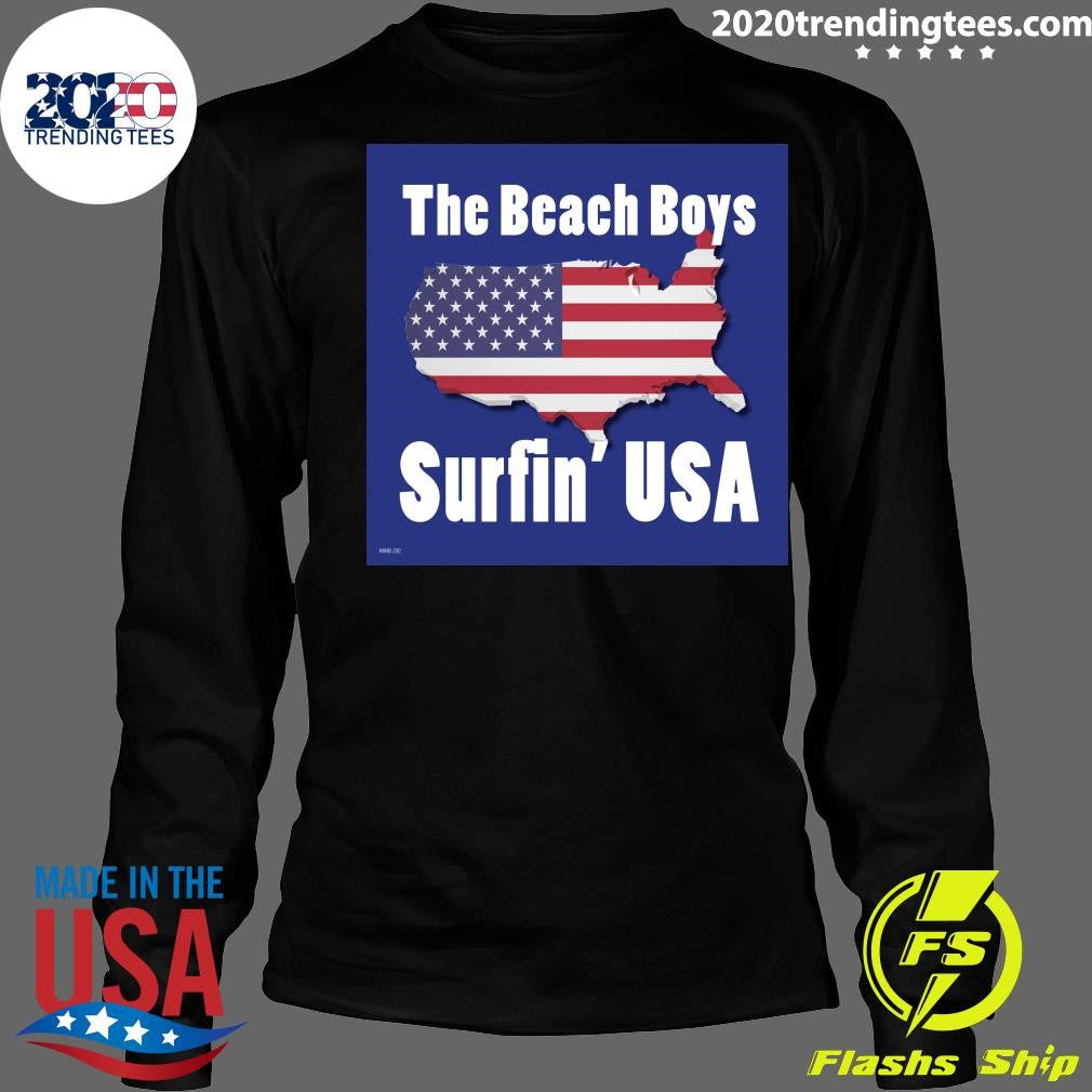 Surfin’ USA Flag The Beach Boys Shirt