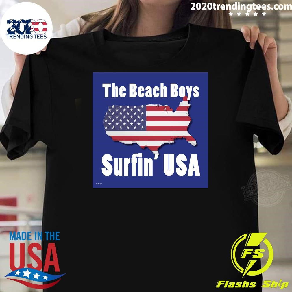 Surfin’ USA Flag The Beach Boys Shirt