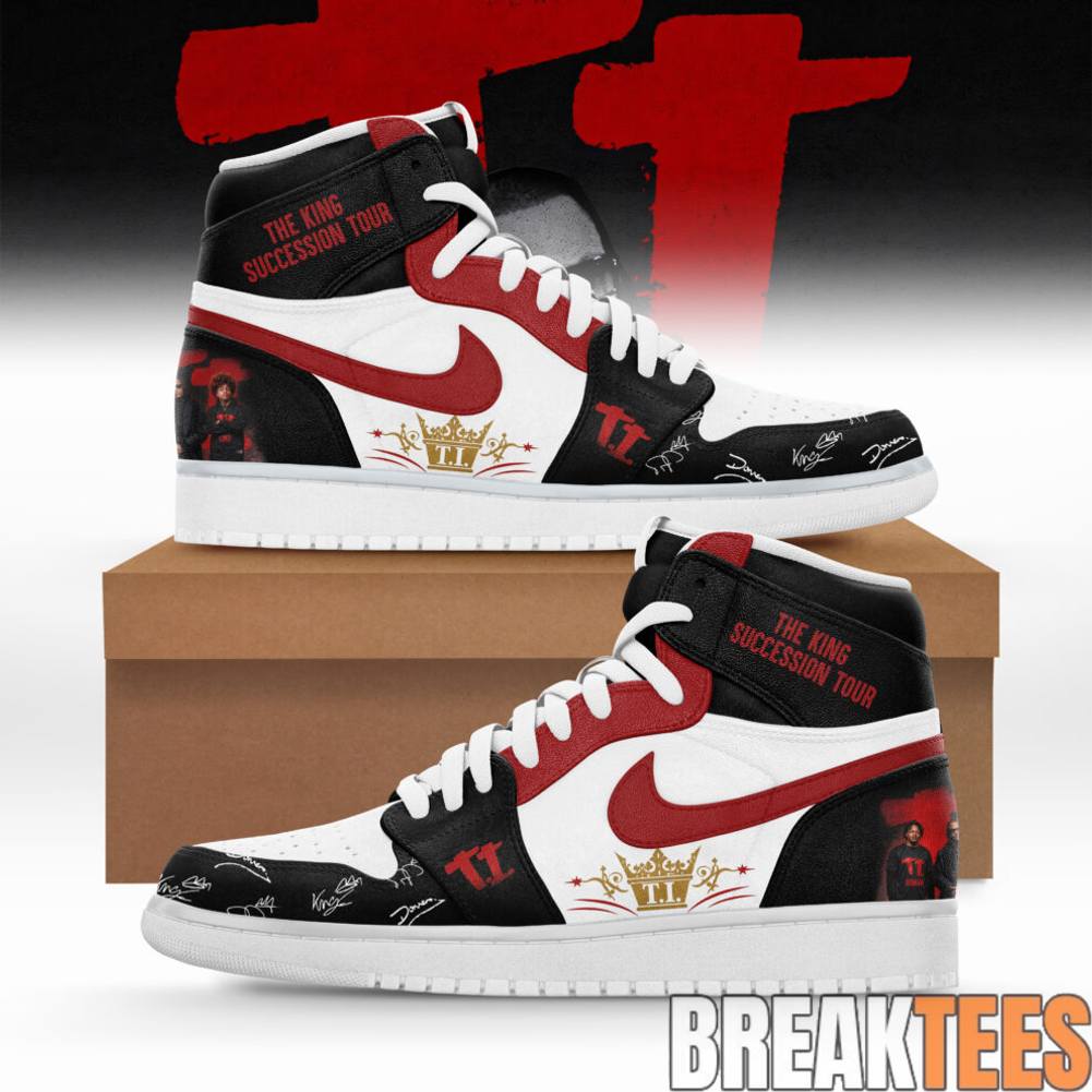 TI The King Succession Tour 2026 Special Air Jordan 1 Sneaker