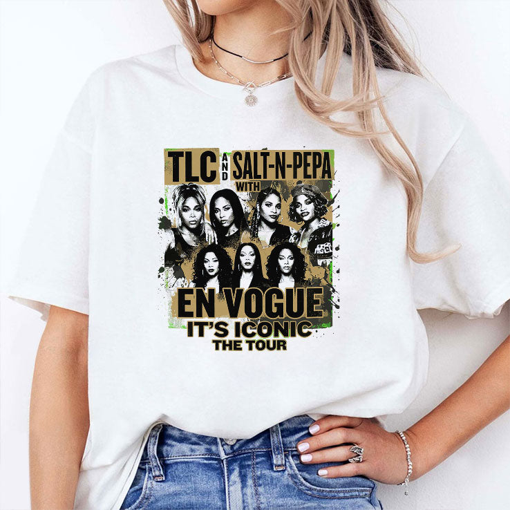 TLC Salt-N-Pepa En Vogue It’s Iconic Tour T Shirt