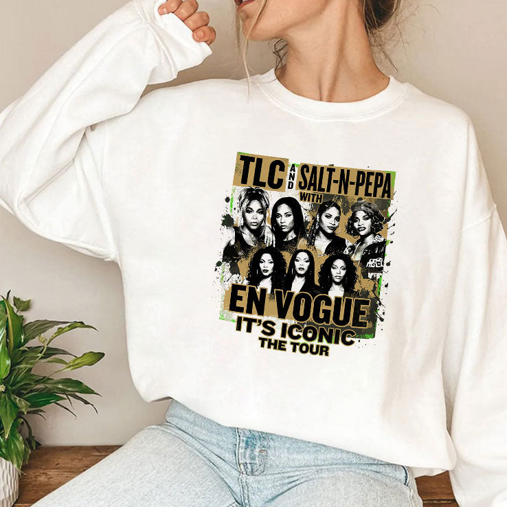 TLC Salt-N-Pepa En Vogue It’s Iconic Tour T Shirt