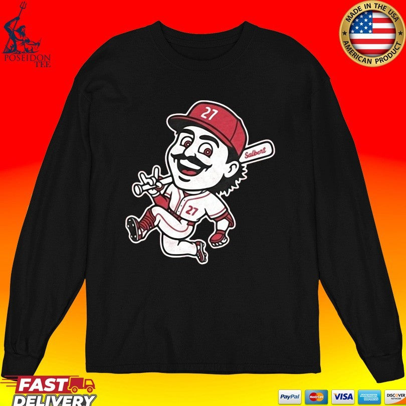 Cincinnati Reds Sal Stewart Salbert T-shirt