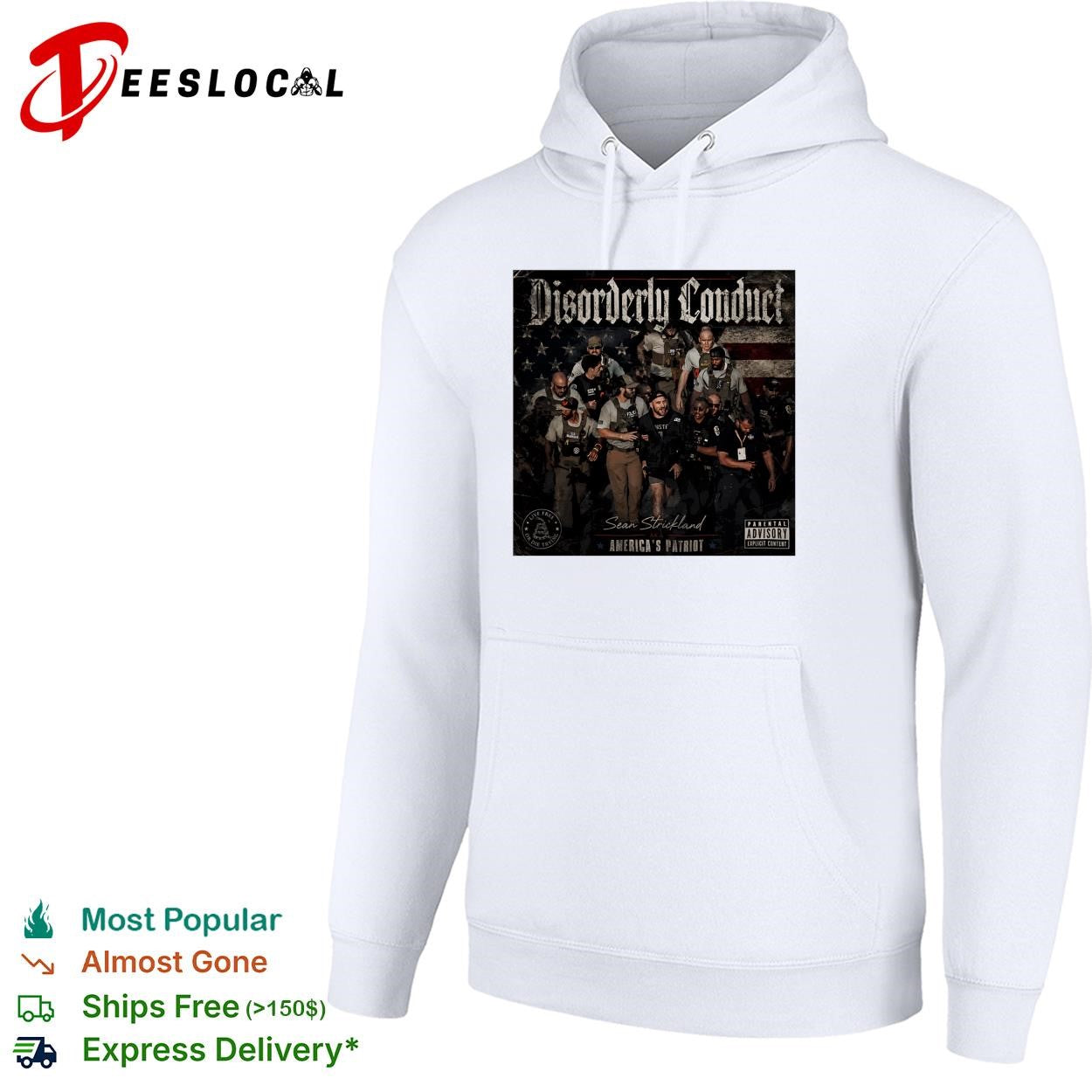 Tactical gear group portrait mixtape album cover shirt
