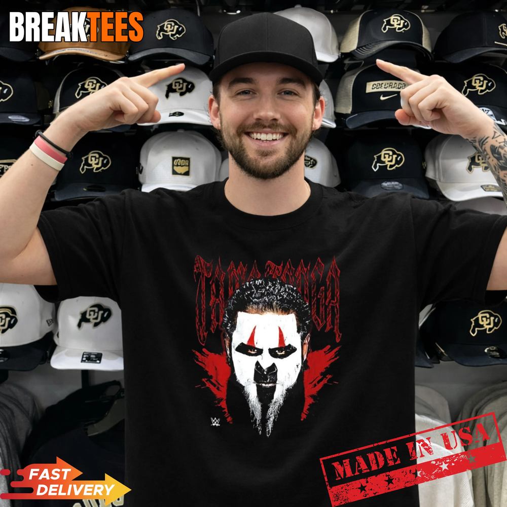 Tama Tonga WWE scream big face t-shirt