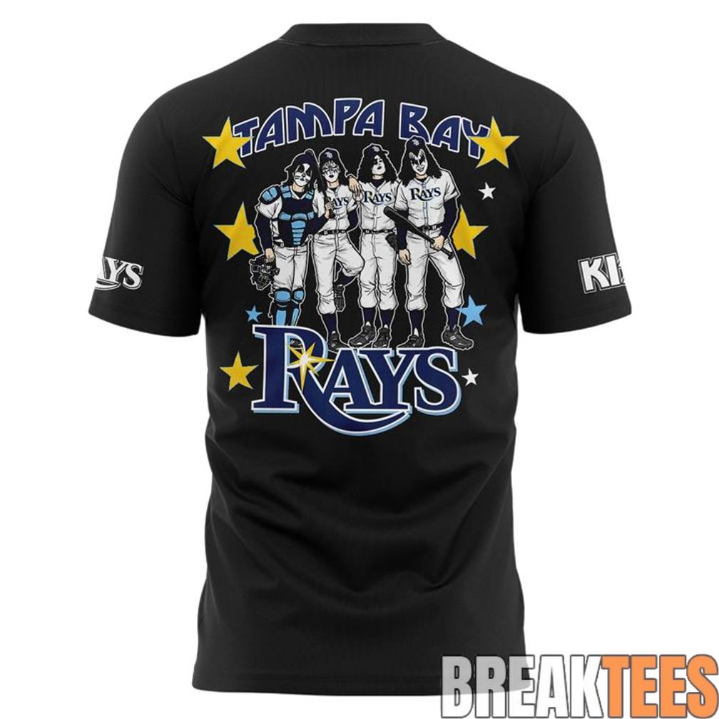 Tampa Bay Rays x Kiss Night 2026 T-Shirt