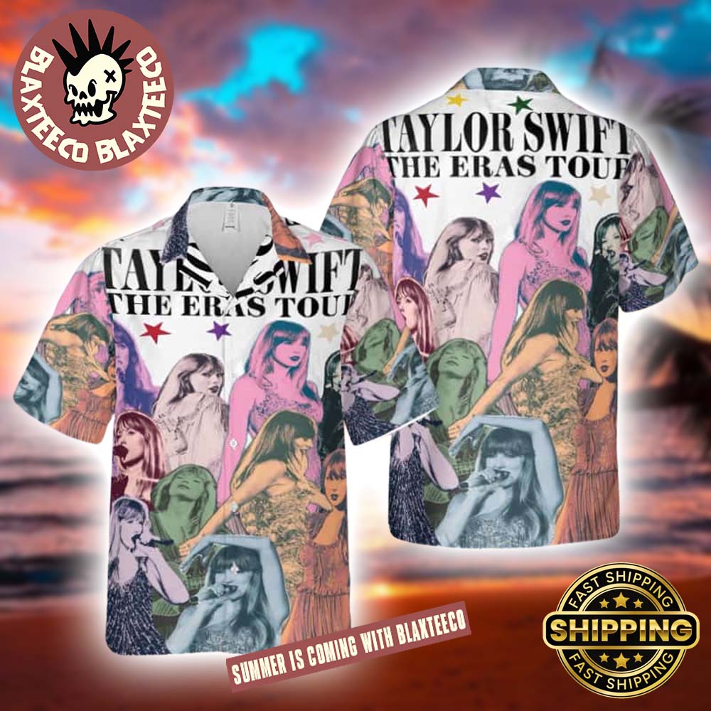 Taylor Swift The Eras Tour Vintage Hawaiian Shirt For Swifties