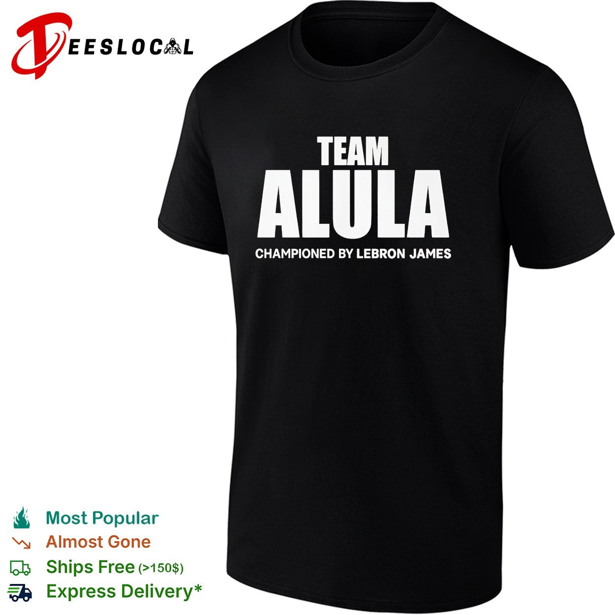 Team AlUla LeBron James championed bold sports partnership text shirt