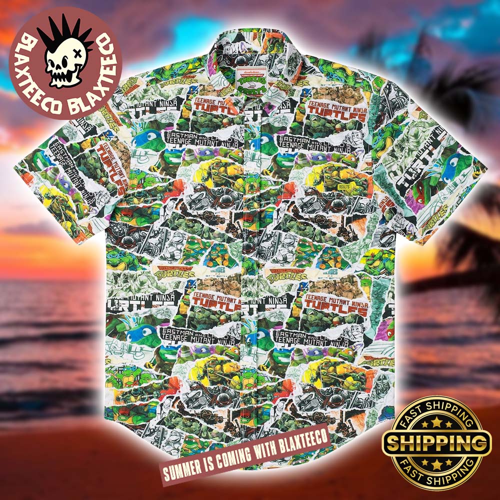 Teenage Mutant Ninja Turtles RSVLTS Tubular Since ’84 Hawaiian Shirt