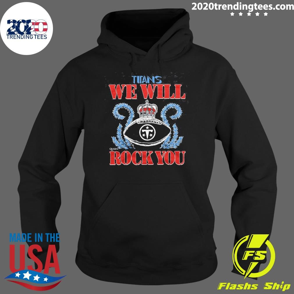 Tennessee Titans NFL 2026 We Will Rock You Schedule Queen Tri-Blend Shirt