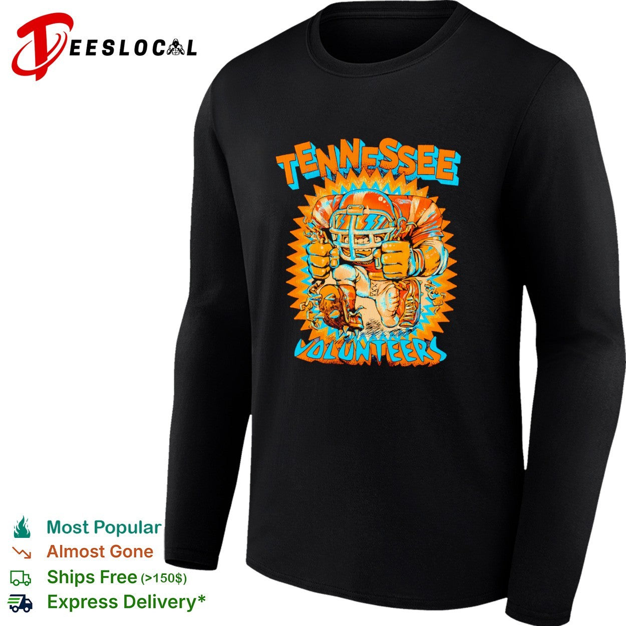 Tennessee Volunteers football mascot logo shirt