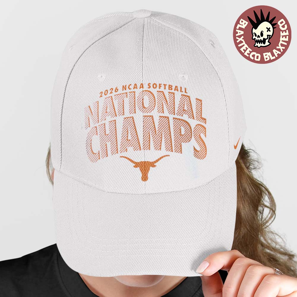 Texas Longhorns 2026 NCAA Softball Women’s College World Series National Champions Nike Cap Hat Snapback