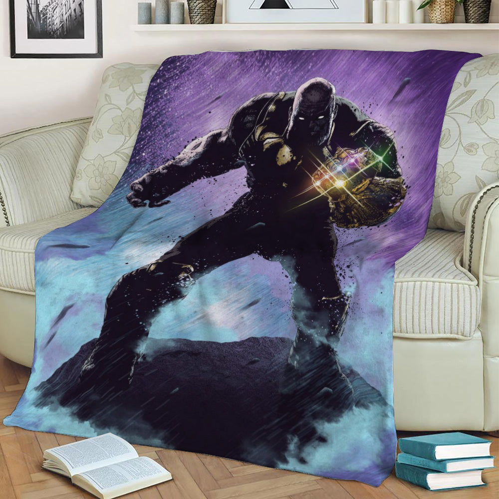 Thanos Fleece Throw Blanket