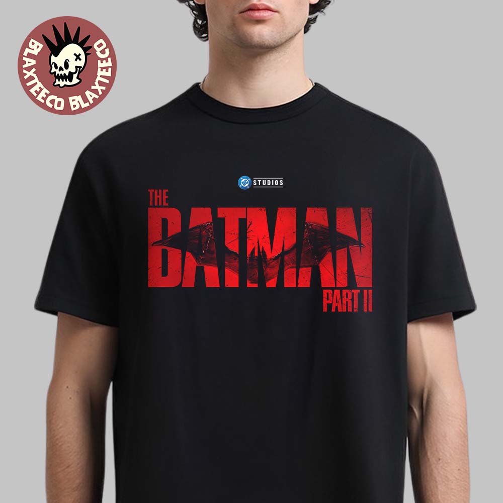 The Batman Part 2 Official Logo T-Shirt