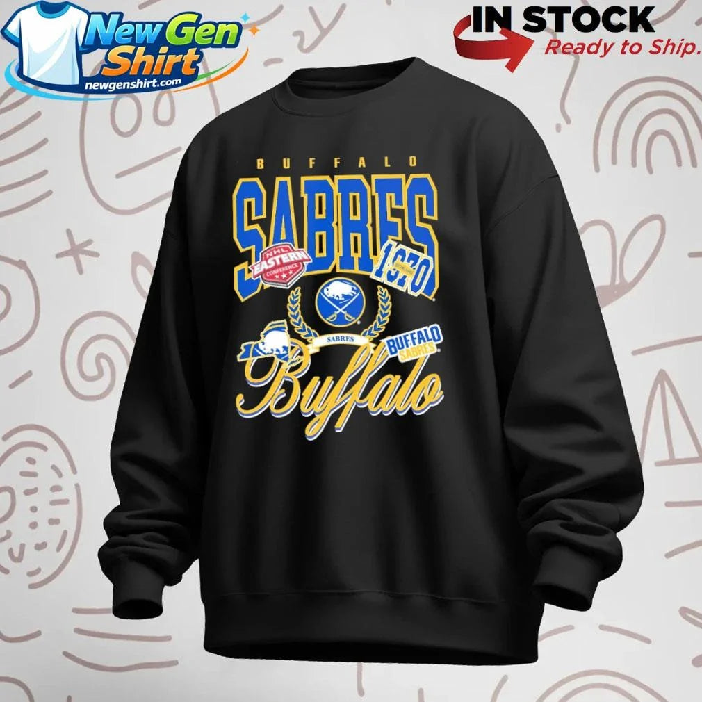 The Buffalo Sabres Sport Classics Vintage Black Shirt