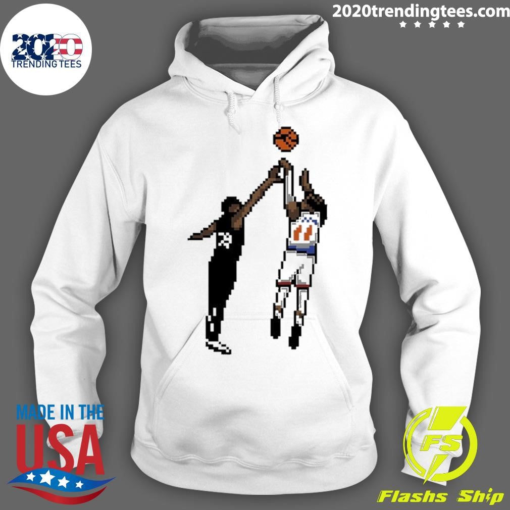 The Burner 8bit Jalen Brunson New York Knicks Shirt