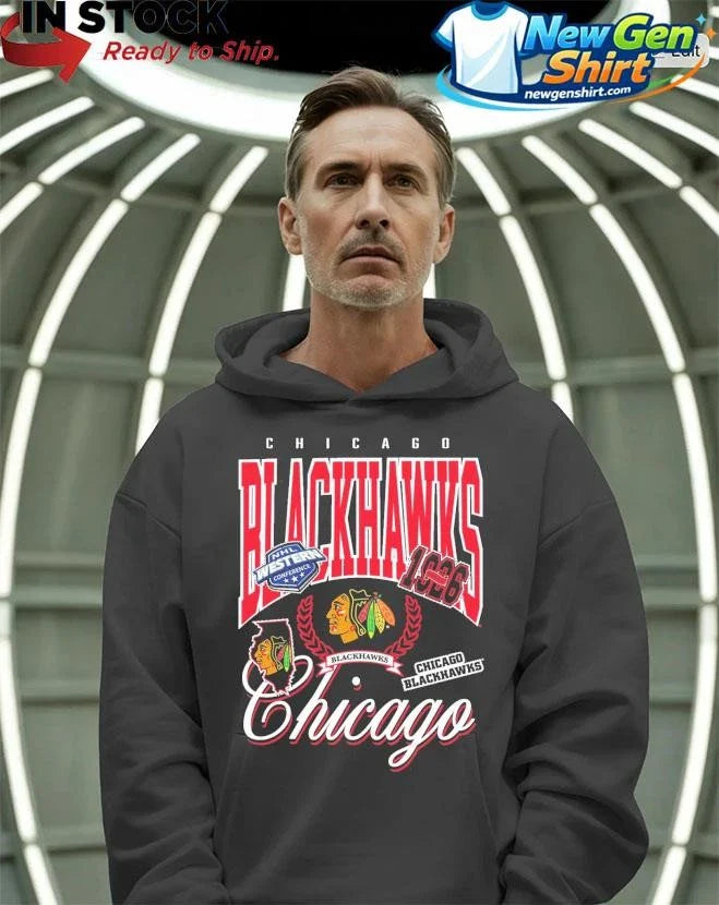 The Chicago Blackhawks Sport Classics Vintage Mineral Washed Shirt