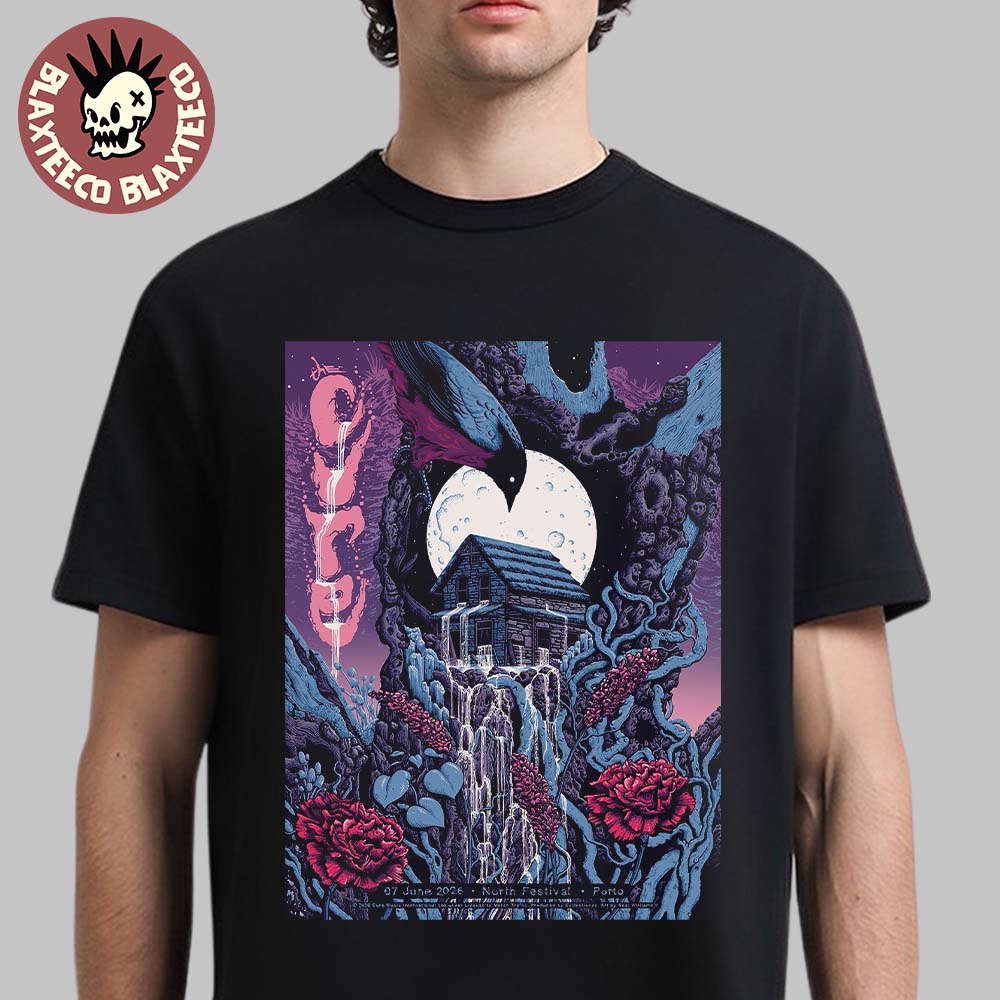 The Cure North Festival 2026 Headline Event Tee In Porto Portugal On 7 June 2026 Premium T-Shirt