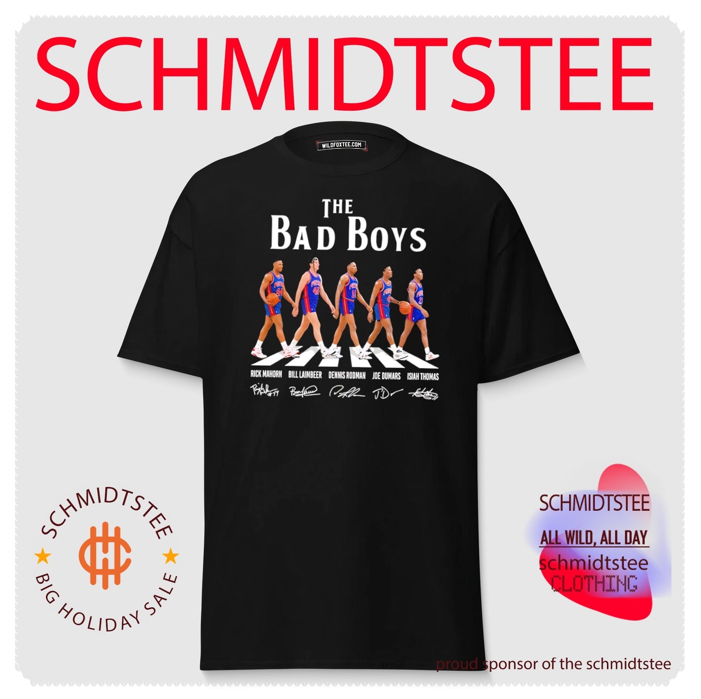 The Detroit Pistons the Bad Boys Abbey Road signature shirt