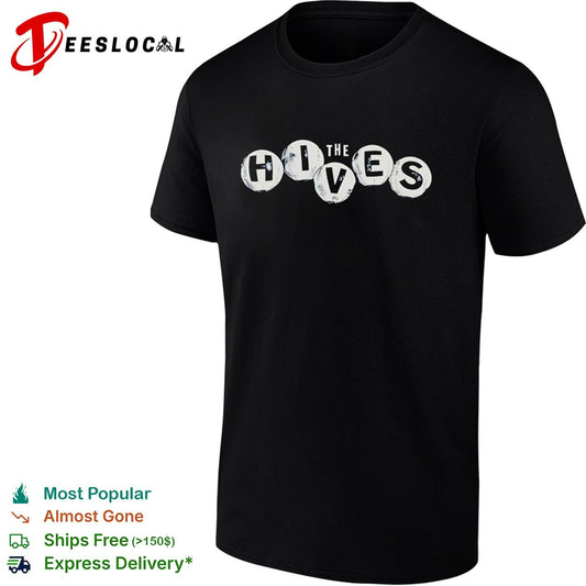 The Hives band logo circular stamp typography shirt