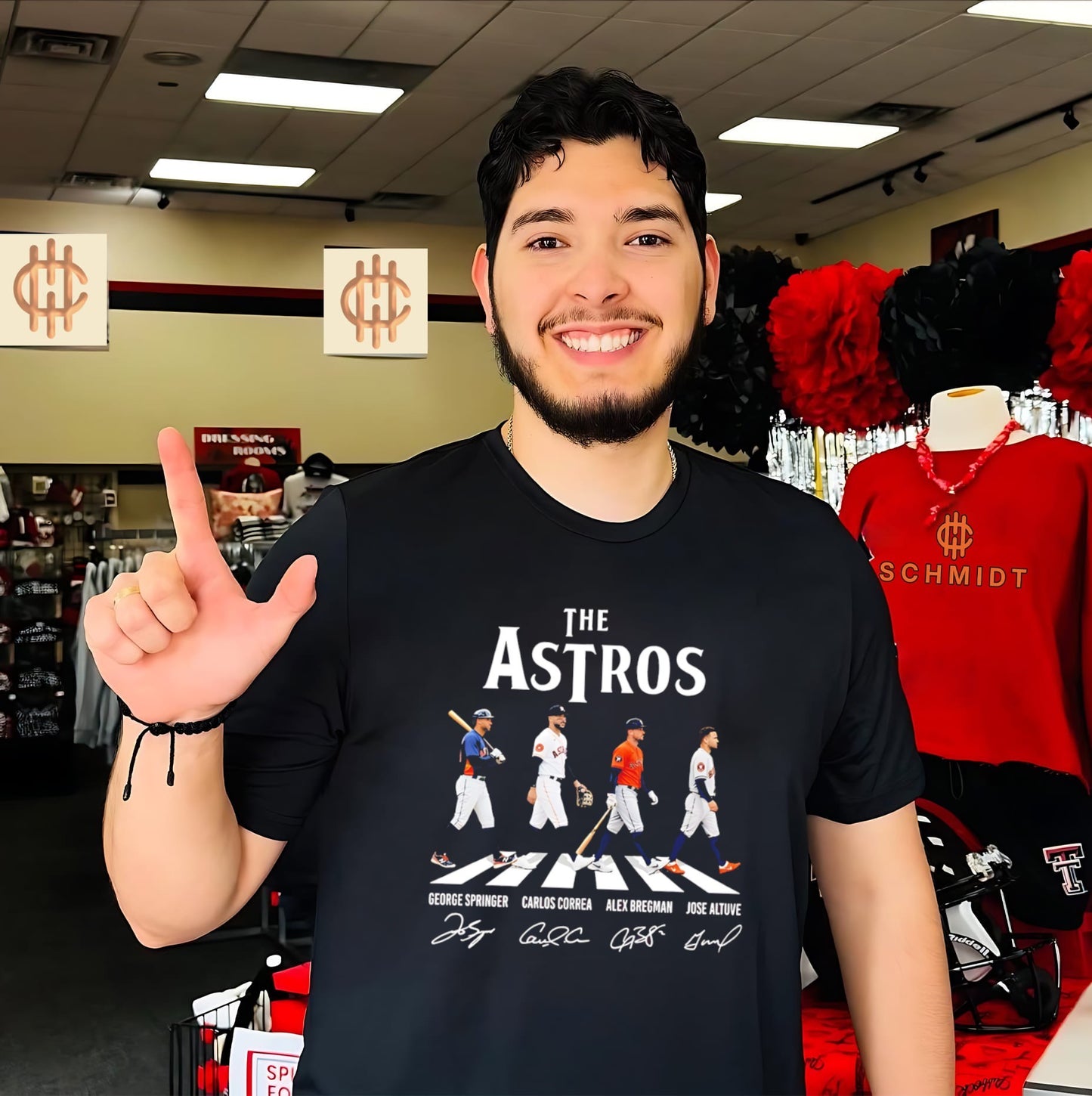 The Houston Astros Abbey Road signature shirt