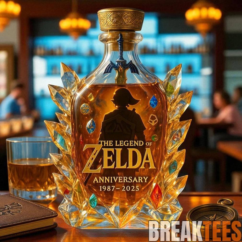 The Legend of Zelda 38th Anniversary Limited Edition Whiskey Bottle
