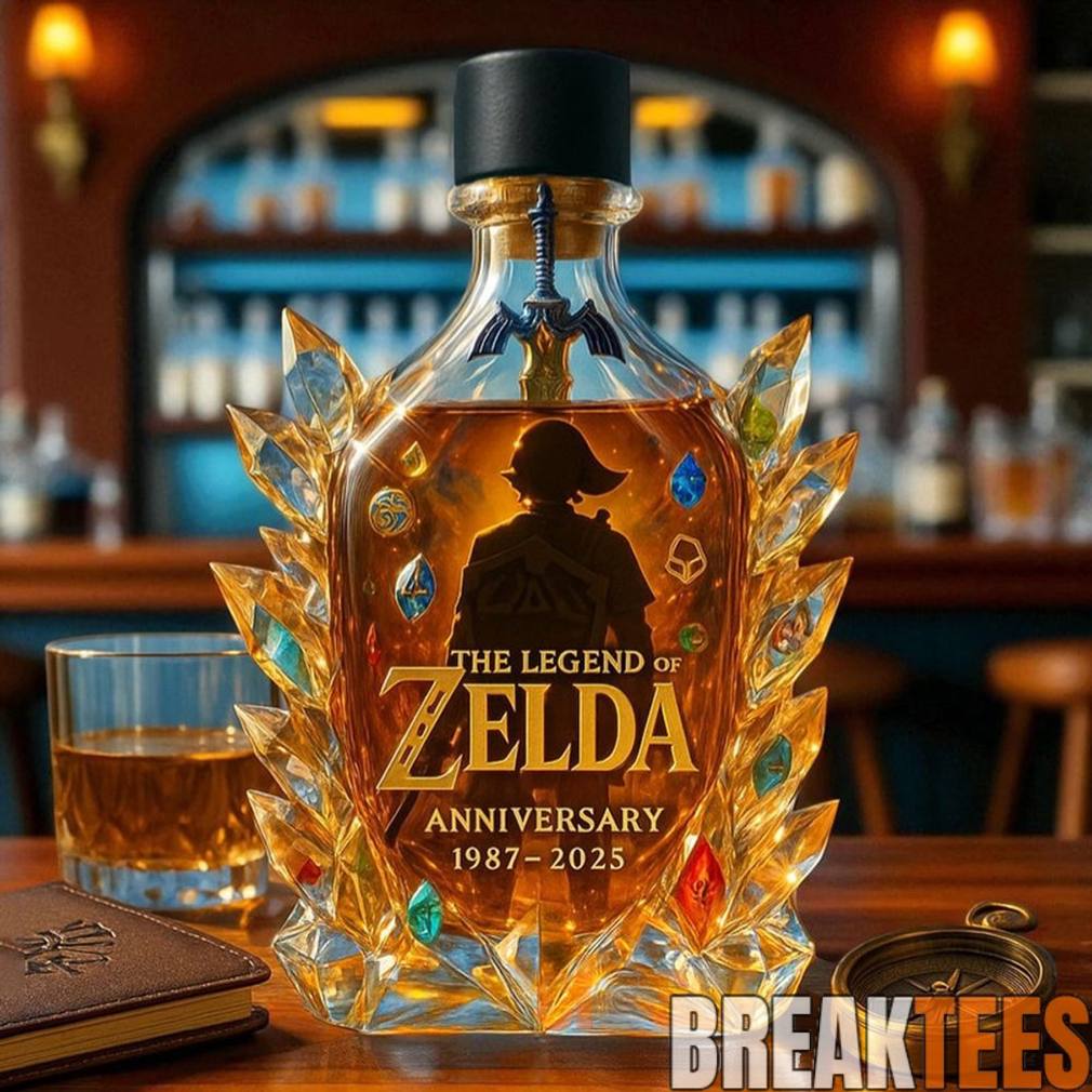 The Legend of Zelda 38th Anniversary Limited Edition Whiskey Bottle