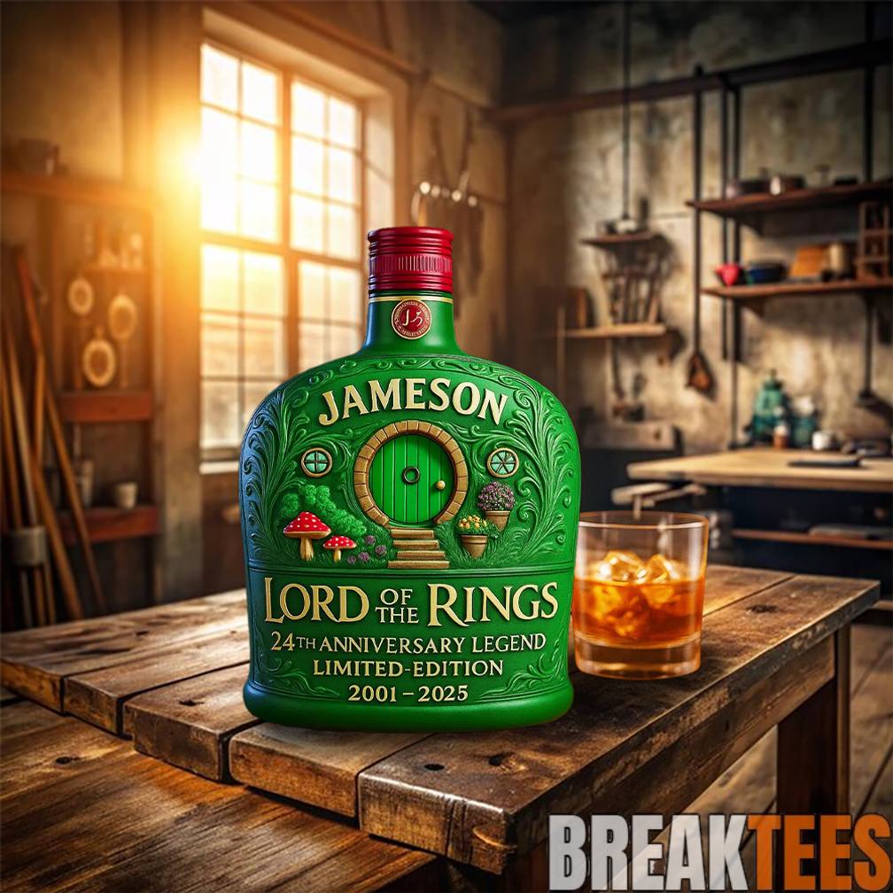 The Lord of The Rings 24th Anniversary Whiskey Bottle