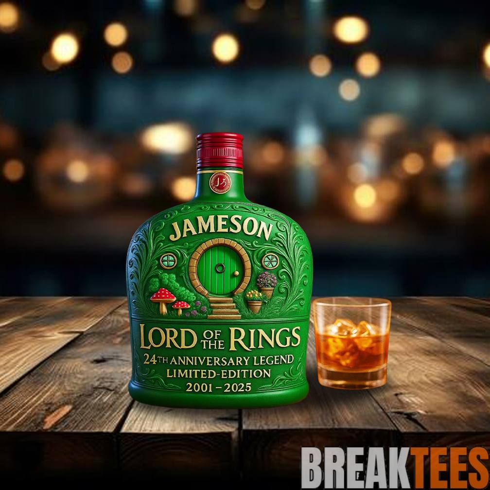 The Lord of The Rings 24th Anniversary Whiskey Bottle
