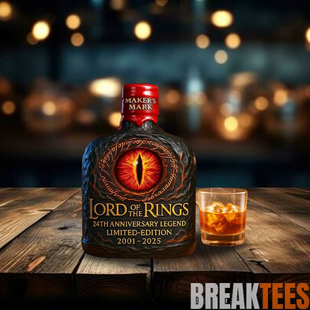 The Lord of The Rings 24th Anniversary Whiskey Bottle