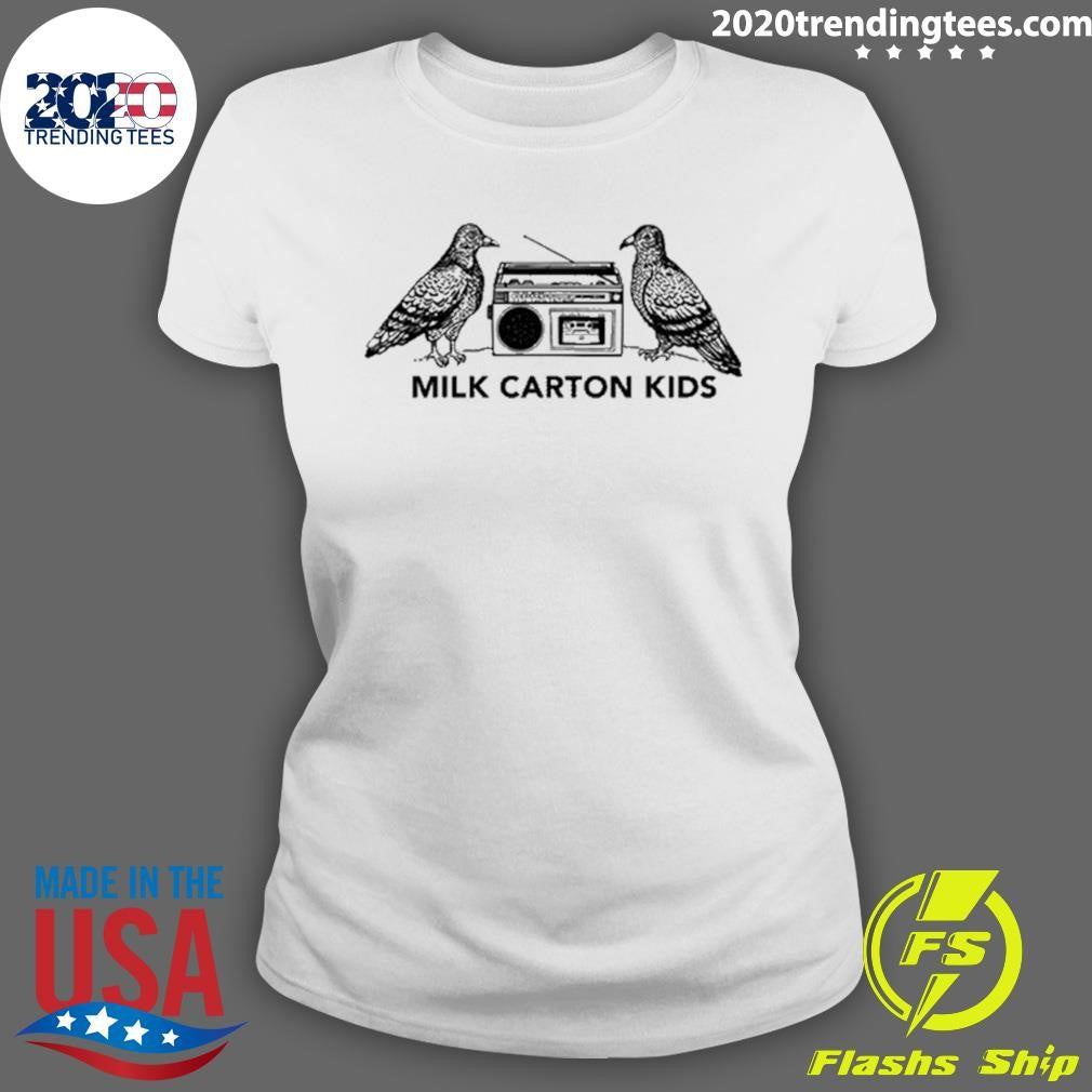 The Milk Carton Kids Boombox Bird Shirt