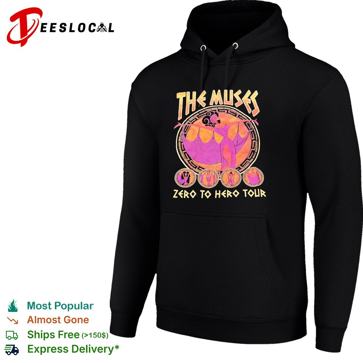 The Muses Zero to Hero Tour Disney Hercules Movie Shirt