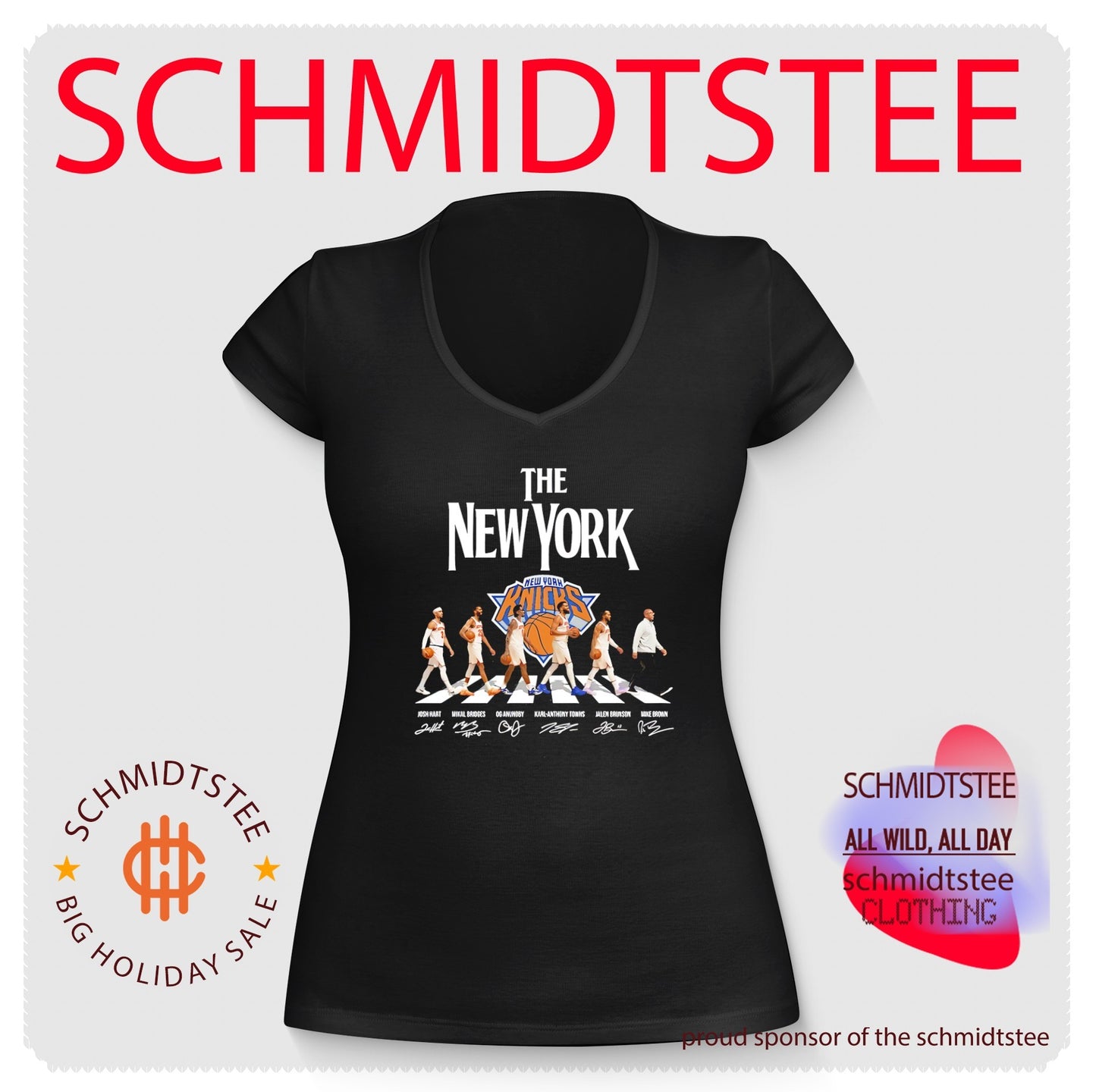 The New York Knicks Abbey Road signature shirt
