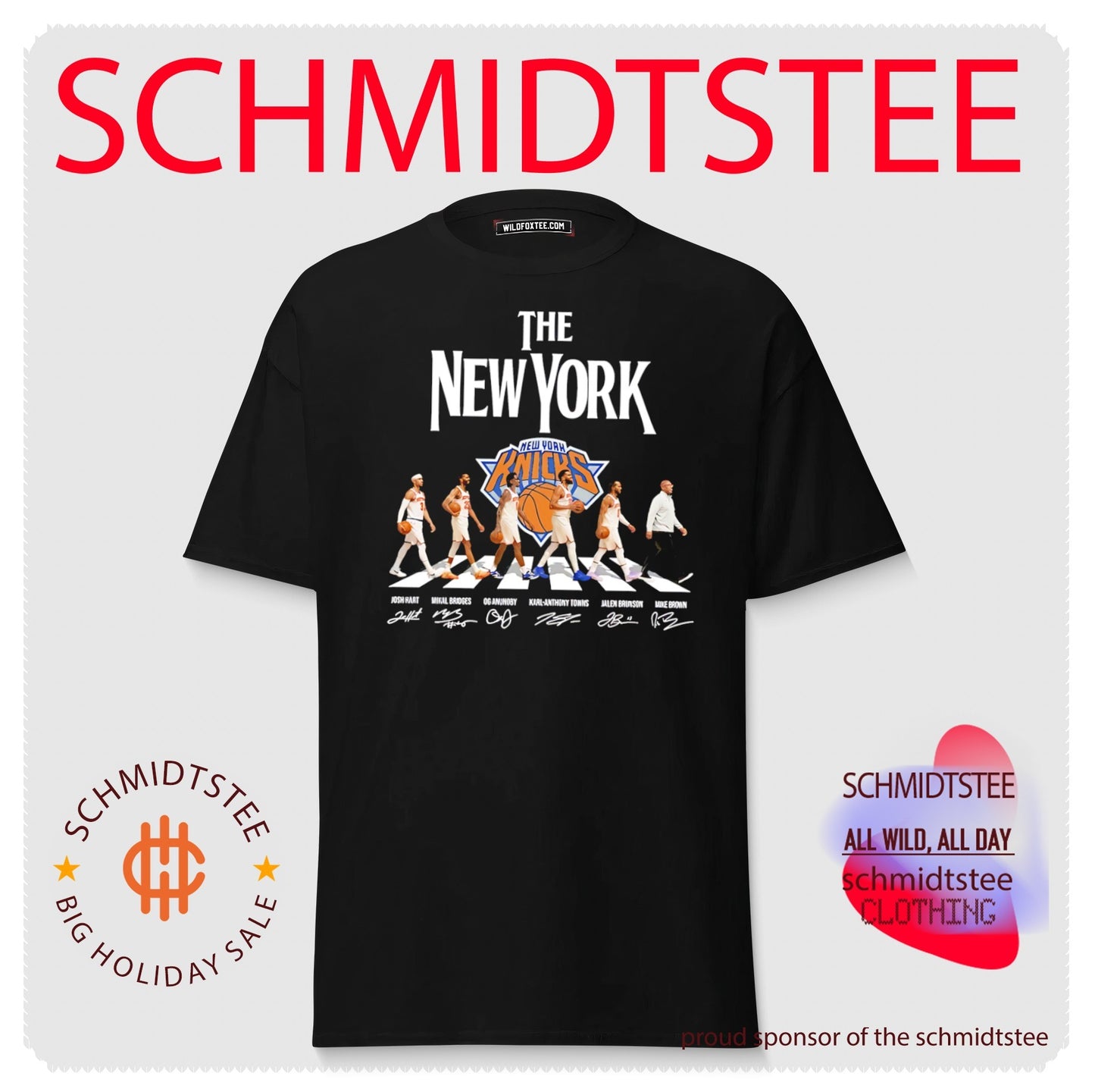 The New York Knicks Abbey Road signature shirt