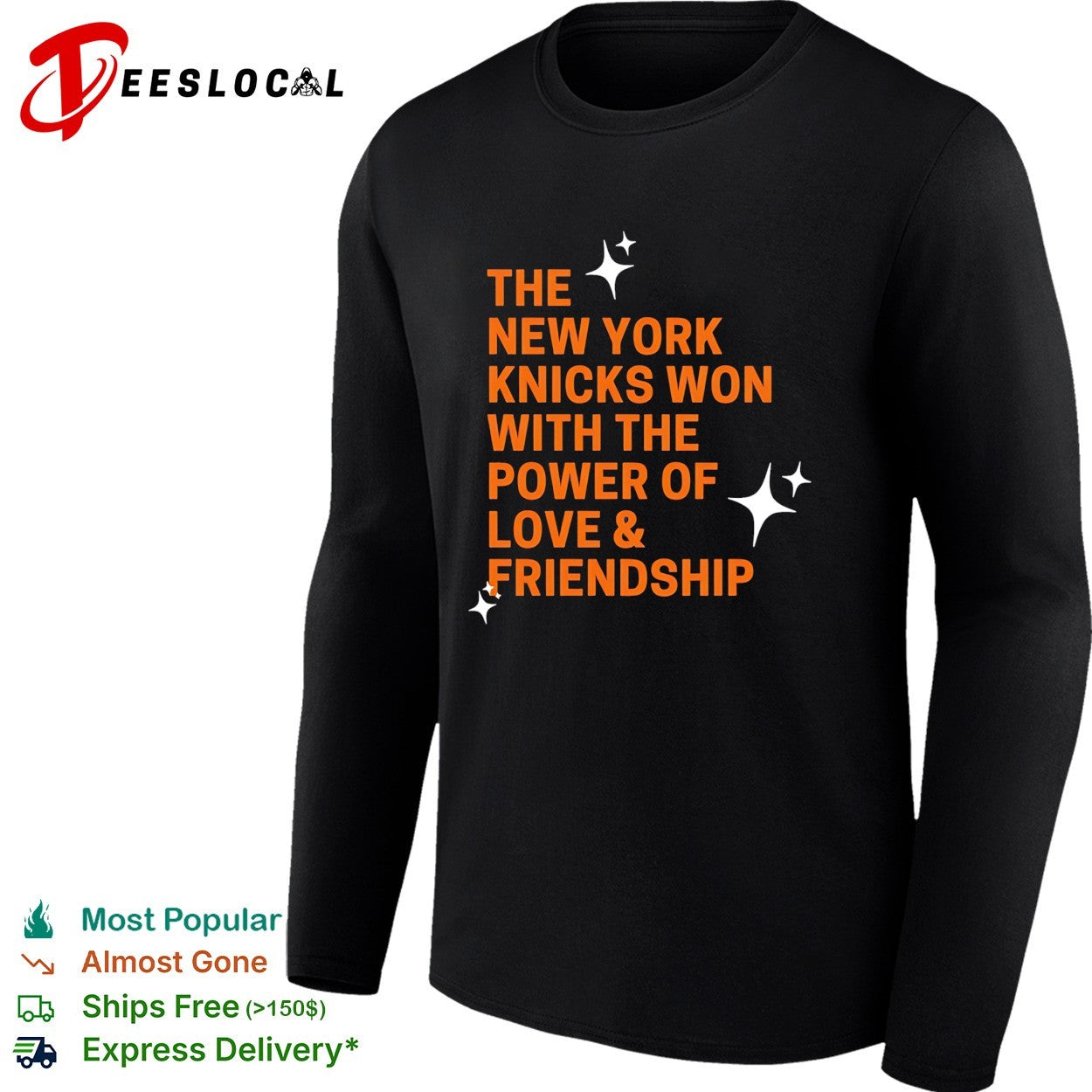The New York Knicks won with the power of love and friendship shirt