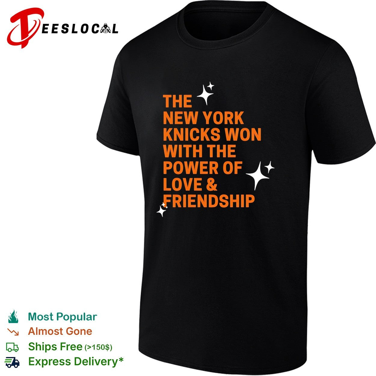 The New York Knicks won with the power of love and friendship shirt
