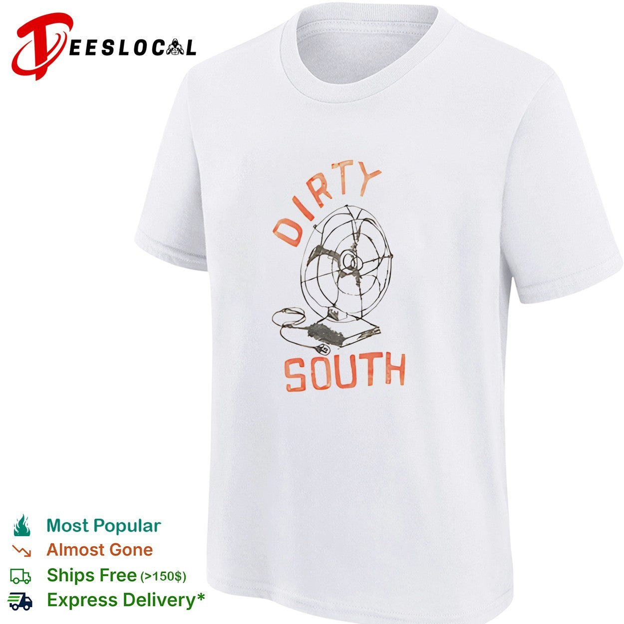 The Runarounds William Lipton Charlie Cooper Dirty South shirt