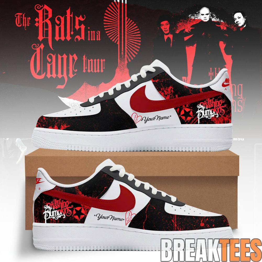 The Smashing Pumpkins ”Rats In A Cage Tour” 2026 Custom Air Force 1 Shoes