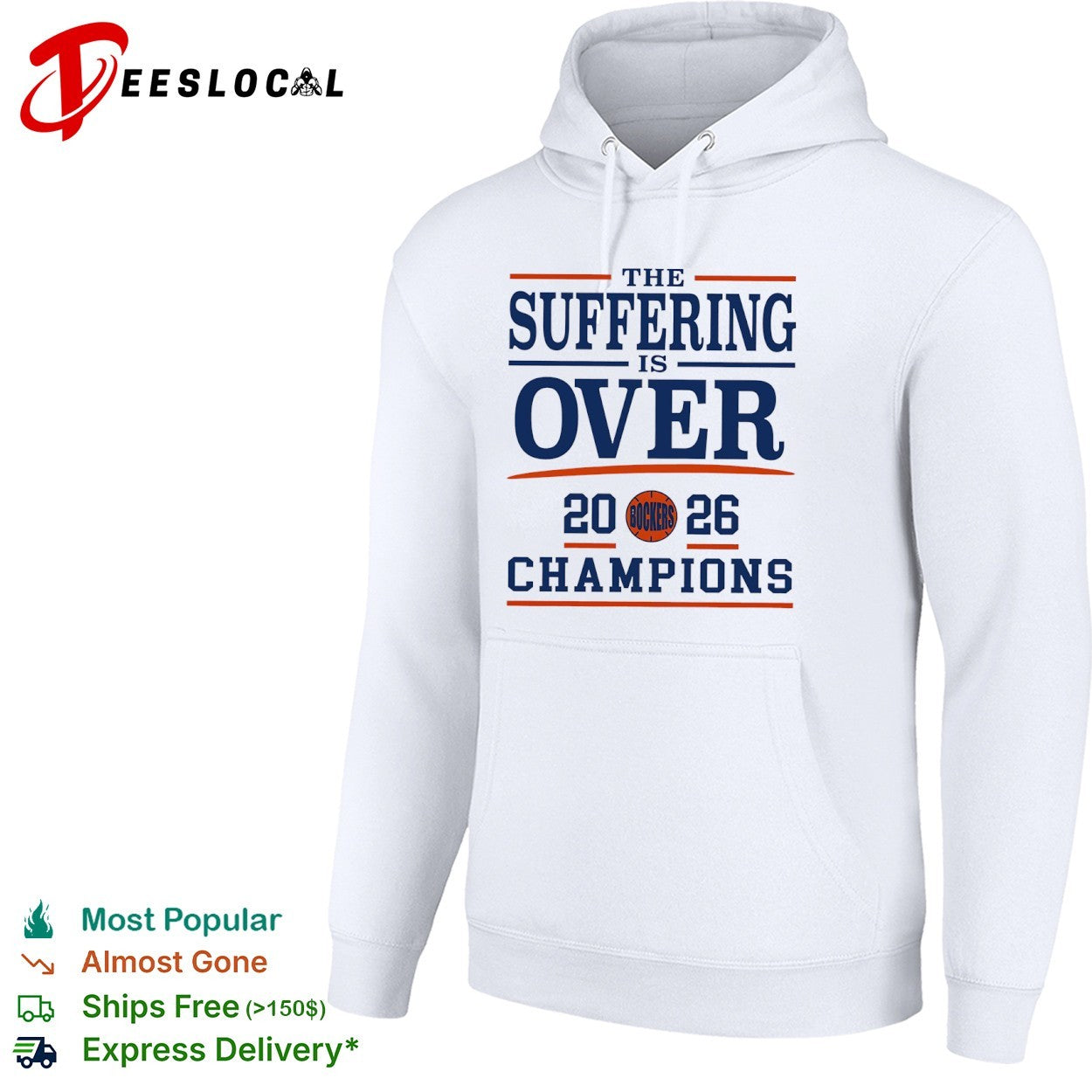 The Suffering is Over 2026 Champions New York Knicks Basketball Team shirt