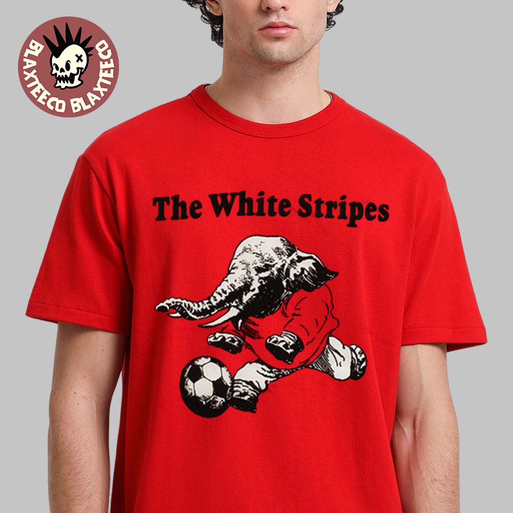 The White Stripes X Third Man Records Seven Nation Army FC 2026 Elephant Striker T-Shirt