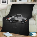 The 911 Turbo 1984 Fleece Throw Blanket