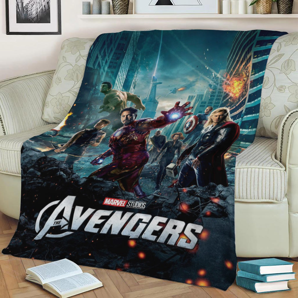 The Avengers Fleece Throw Blanket