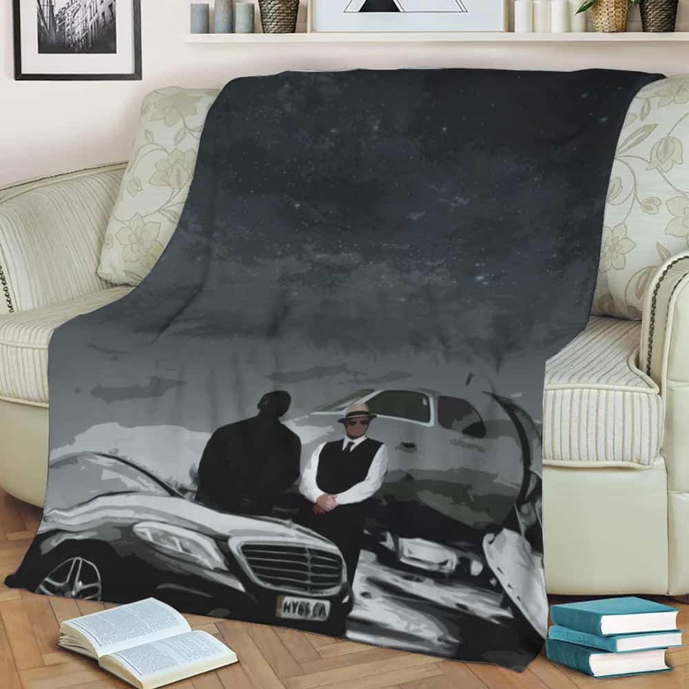 The Blacklist Artwork Fleece Throw Blanket